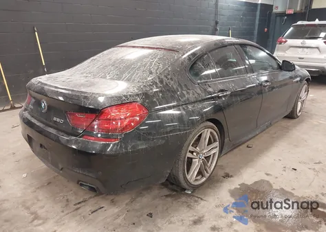 2015 BMW 650I Gran Coupe Alpina B6 xDrive/xDrive z USA, uszkodzony, nr VIN WBA6B4C54FD760725